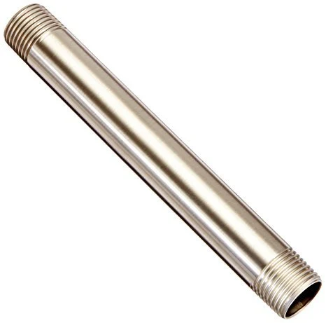 1/2" x 8" Drop Nipple - Brushed Nickel M1241BL Moen