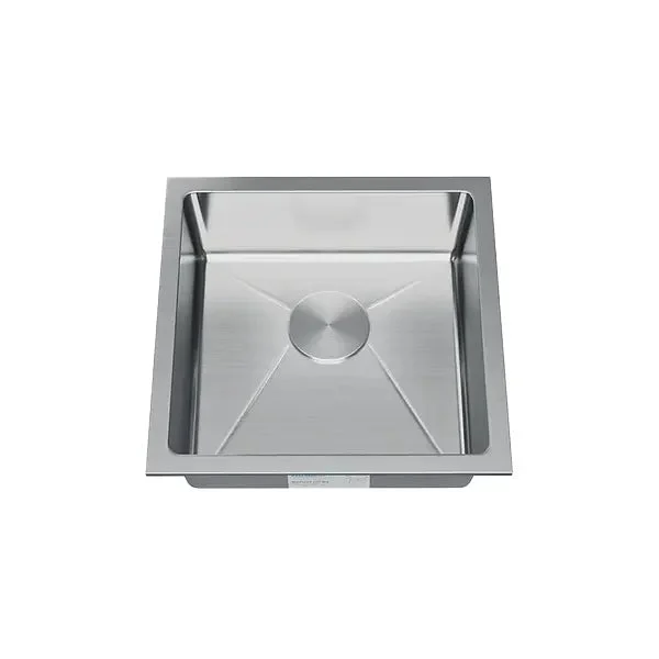 16" Undermount Stainless Steel Bar & Prep Sink, KH-1618-9-S-R20
