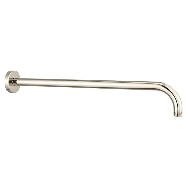 18" Wall Mount Right Angle Shower Arm with Round Flange