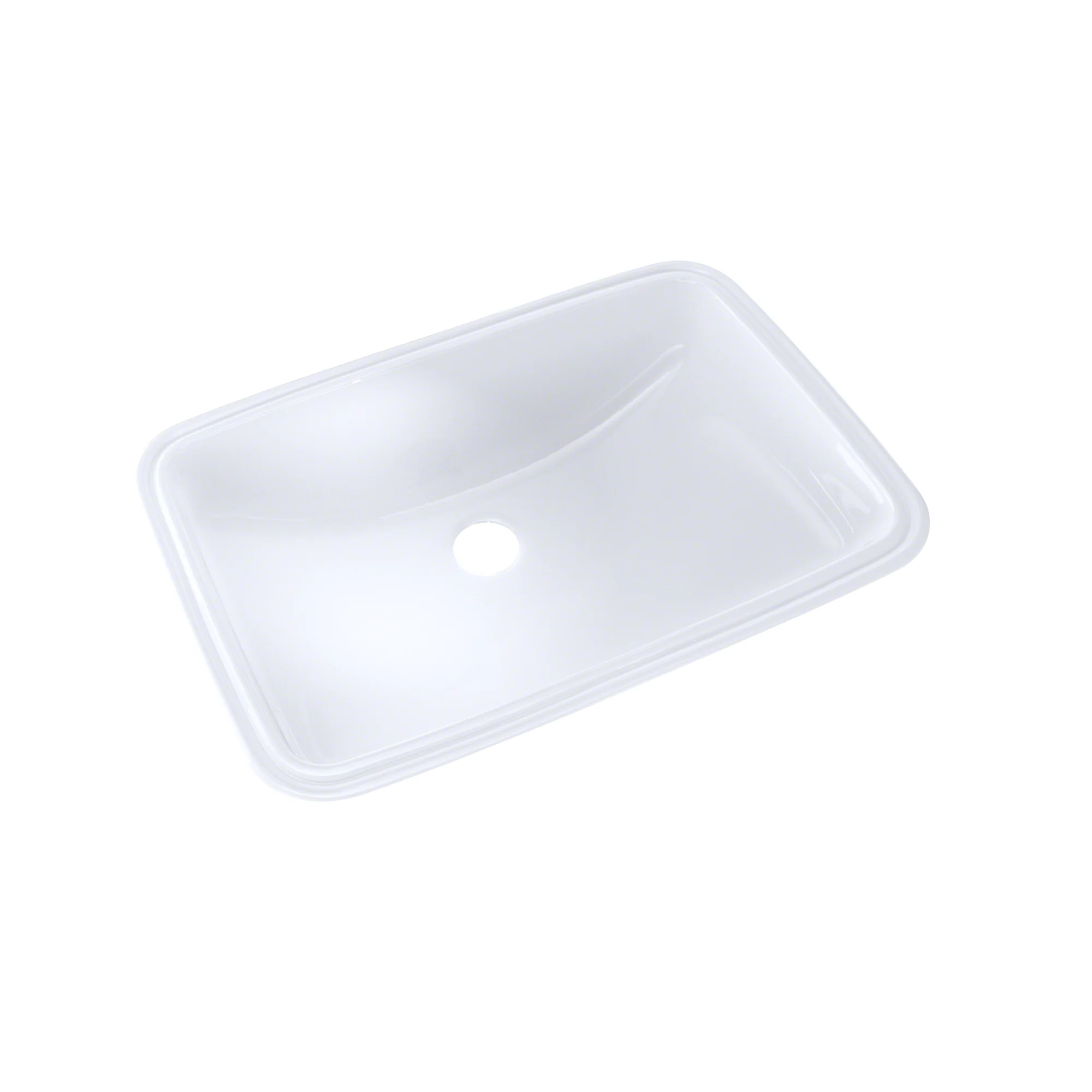 19" x 13" Undermount Bathroom Sink - Cotton White LT542G#01 Toto