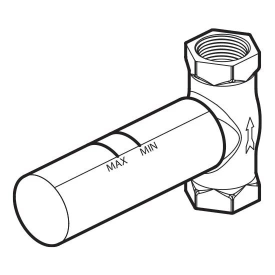 3/4" Volume Control Rough-In Valve 101563 Kalia