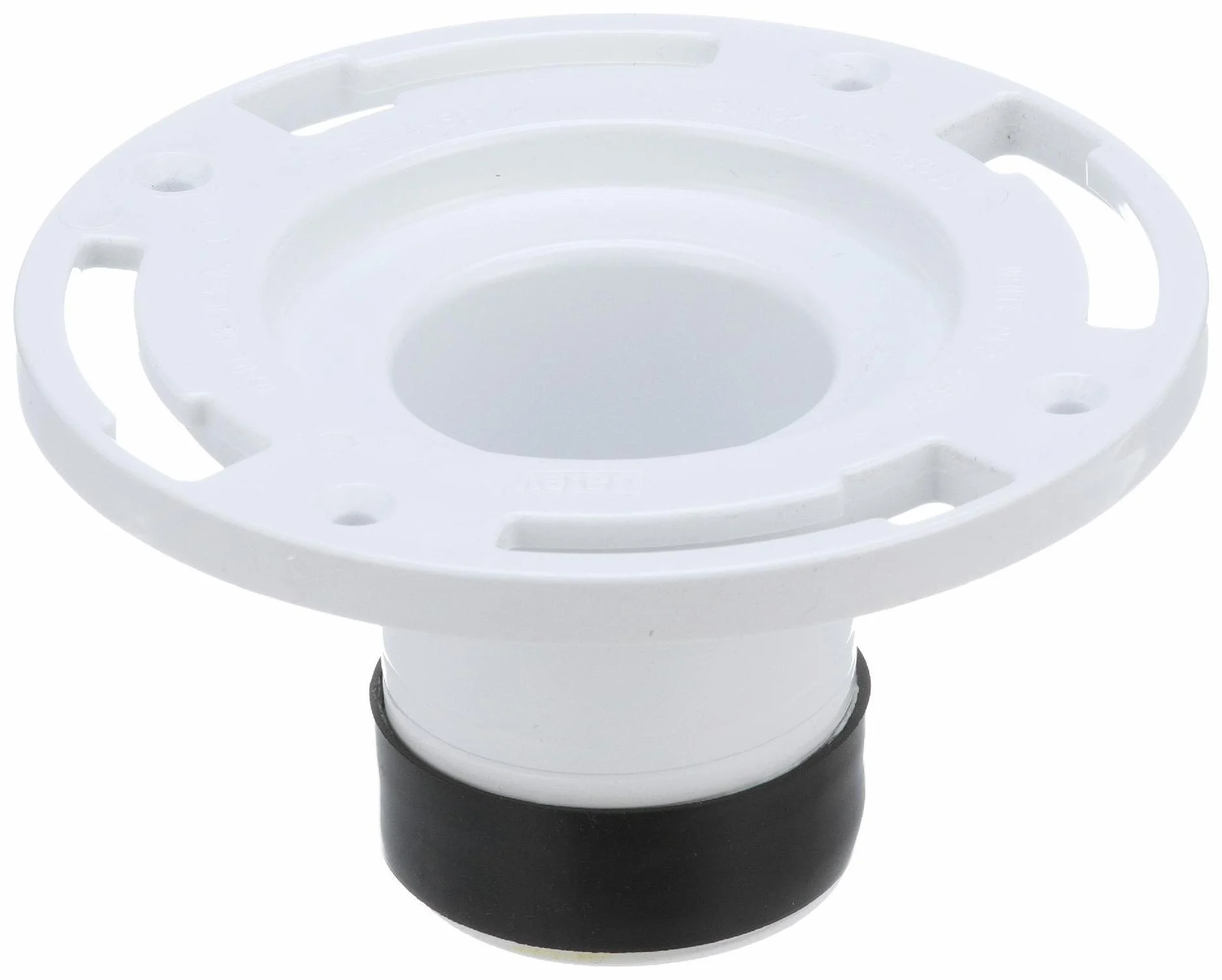 3" PVC Twist-N-Set Toilet Flange 43654 OATEY