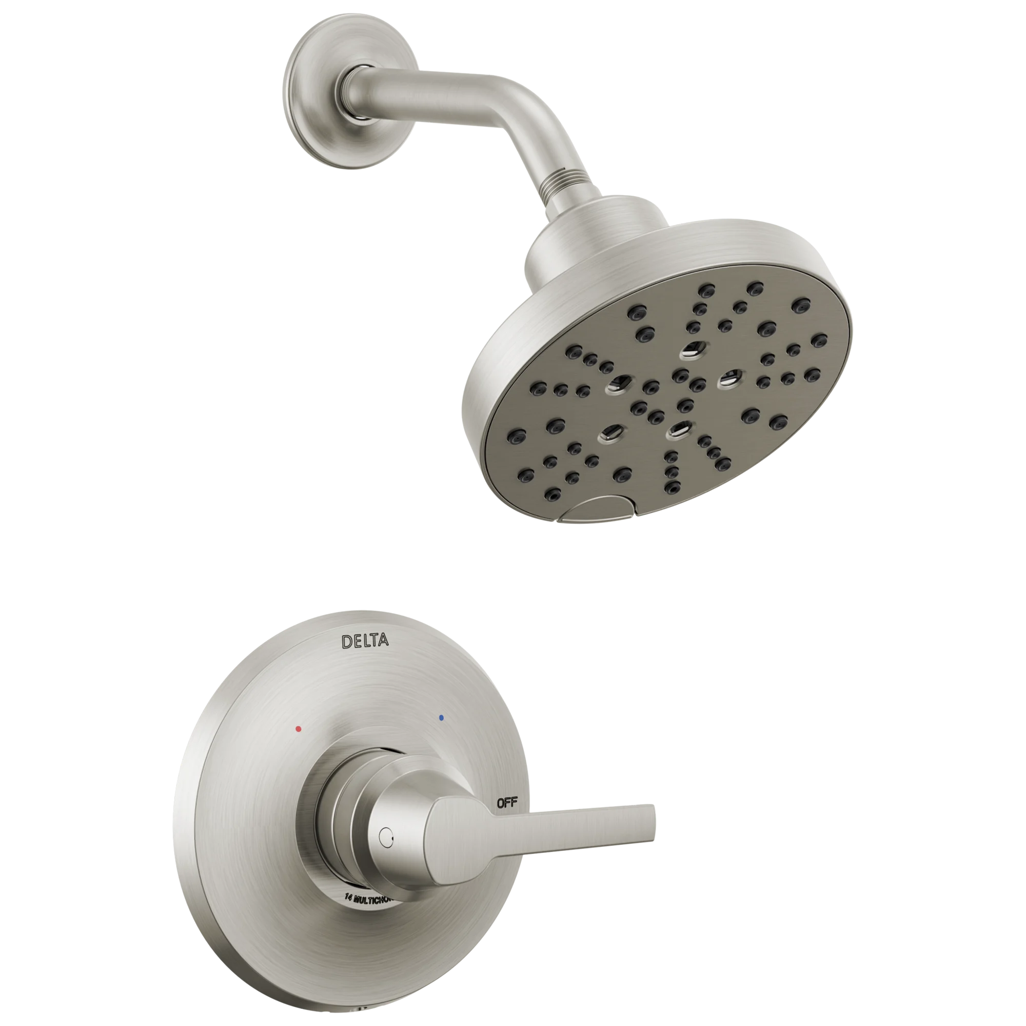 14 Series Shower Trim with H2OKinetic (Recertified)in Lumicoat Stainless