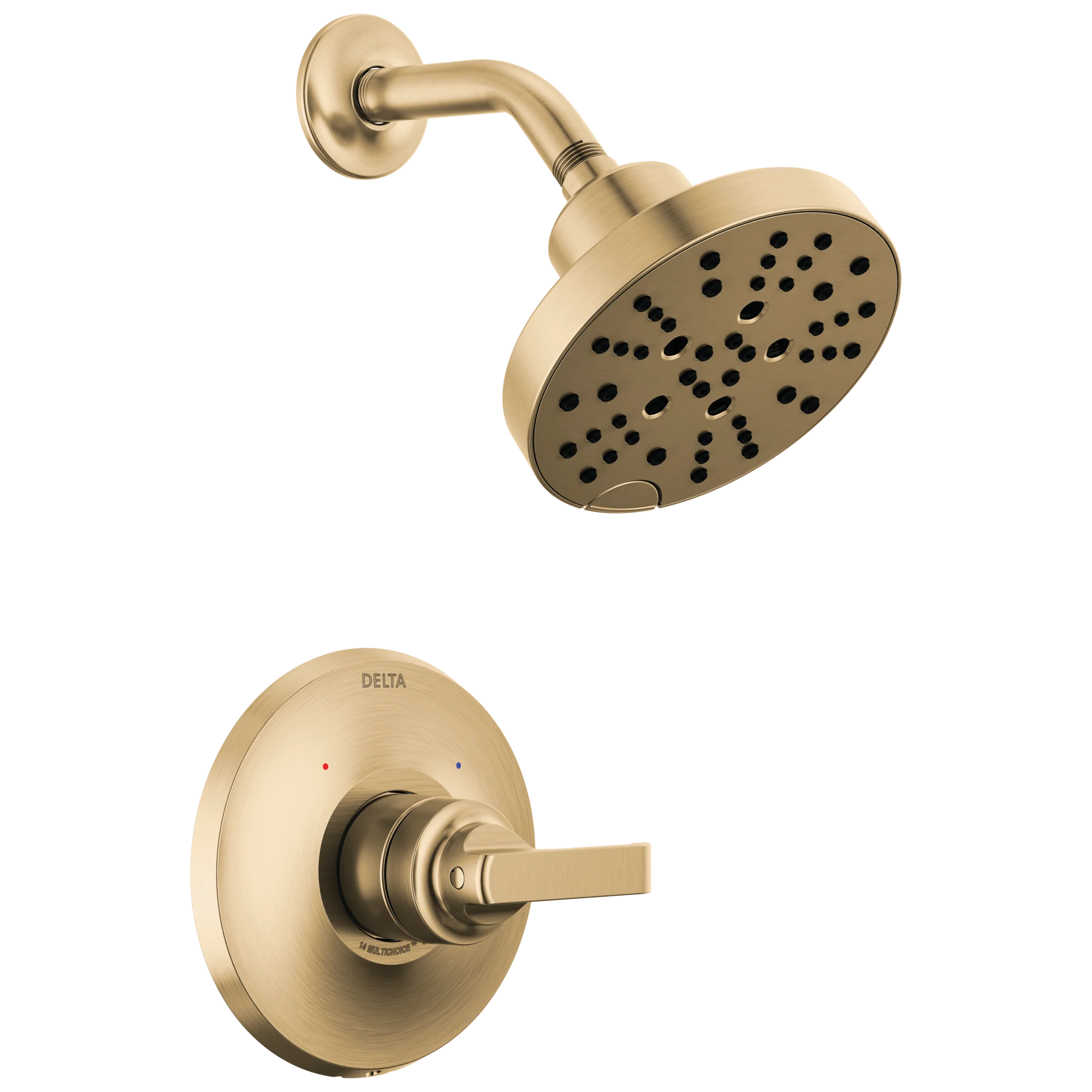 14 Series Shower Trim (Recertified)in Lumicoat Champagne Bronze