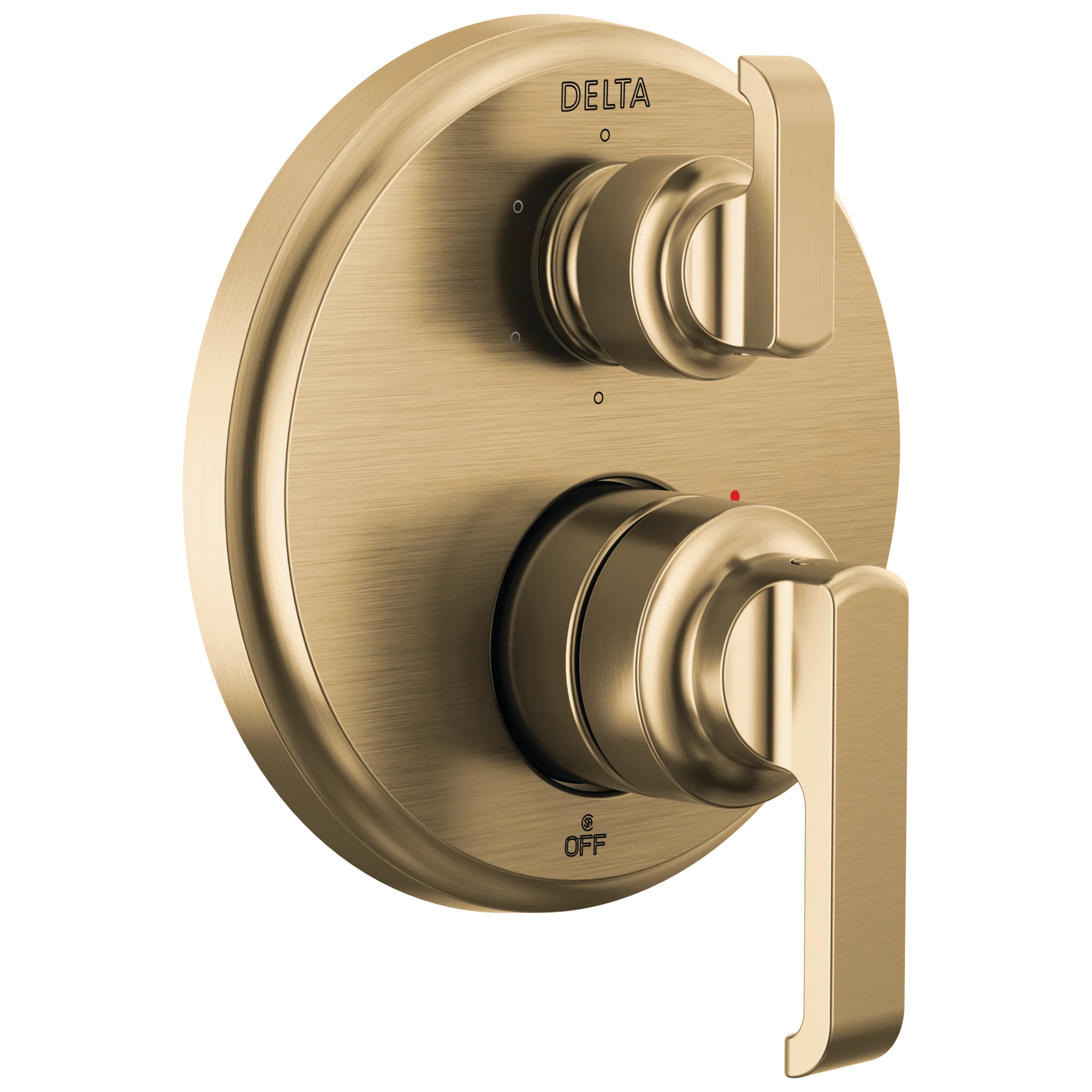 14 Series Integrated Diverter Trim 6-Set (Recertified)in Lumicoat Champagne Bronze