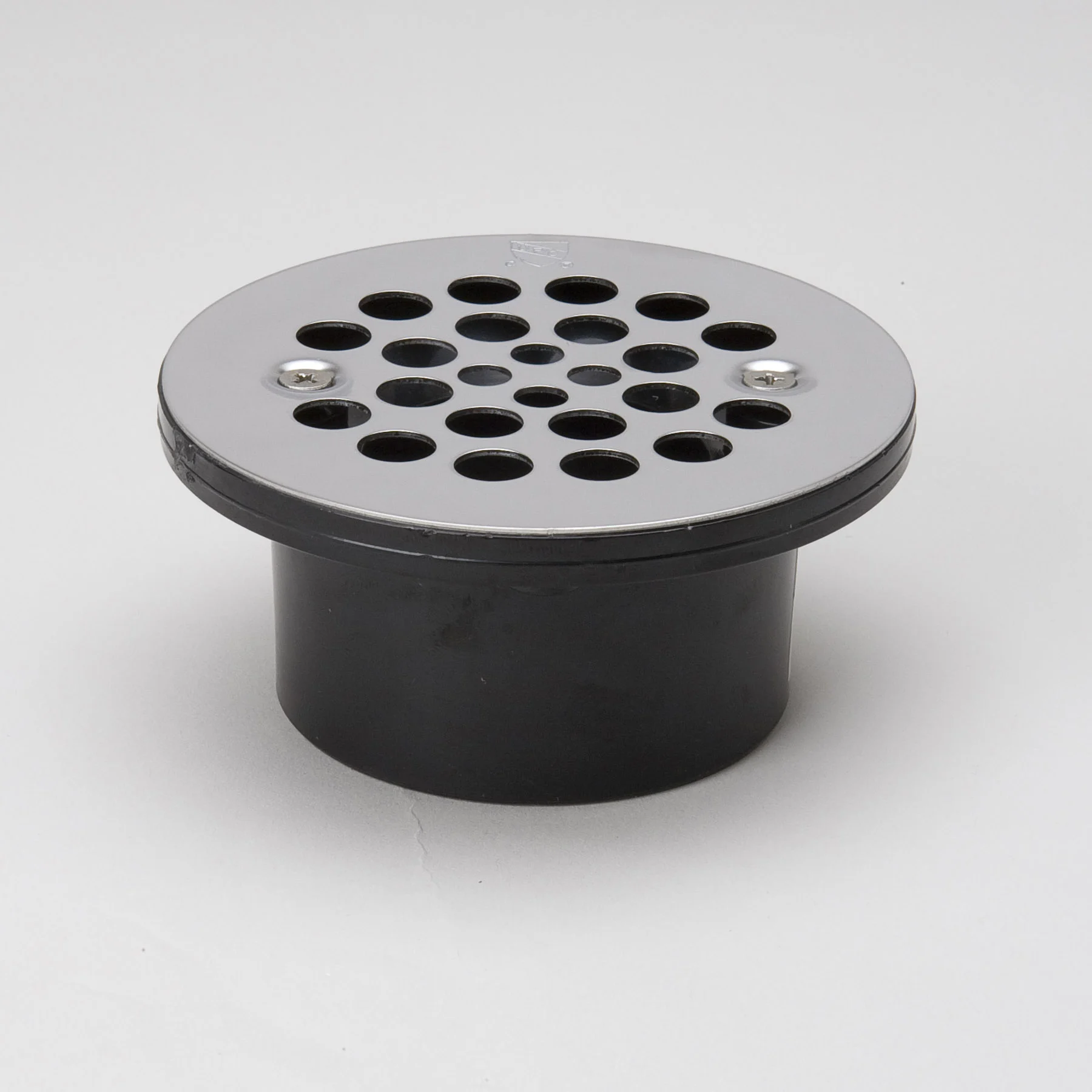 ABS 3-in x 4-in Solvent Weld General Purpose Drain 4-1/4-in Stainless Steel Grid