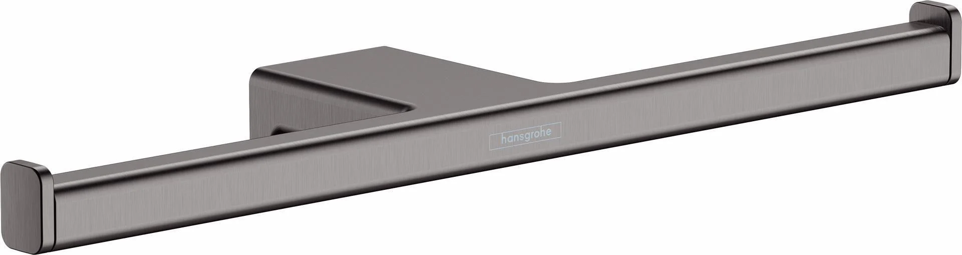 AddStoris Toilet Paper Holder - Brushed Black Chrome 41748340 Hansgrohe