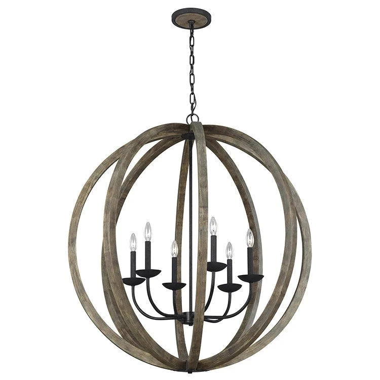 Allier Four-Light Pendant Chandelier