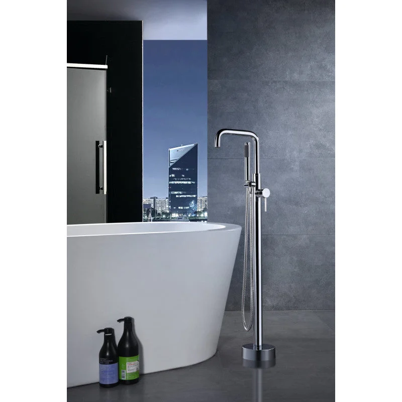 ANZZI Moray Series 2-Handle Freestanding Tub Faucet with Hand Shower