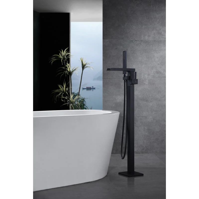 ANZZI Union 2-Handle Claw Foot Tub Faucet with Hand Shower