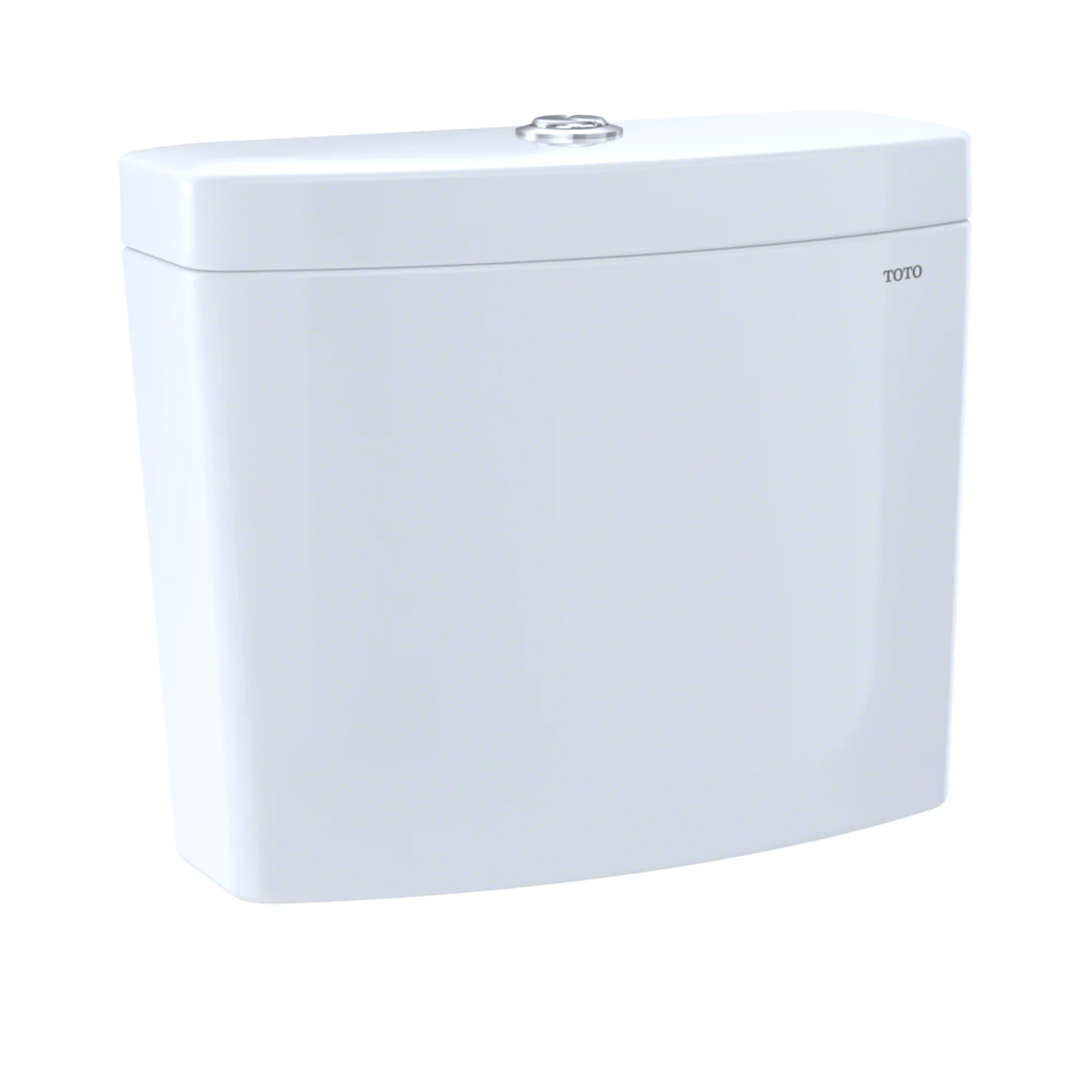 Aquia IV Dual Flush 1.28 and 0.8 GPF Toilet Tank Only with WASHLET+ Auto Flush Compatibility - Cotton White ST446EMA#01 Toto