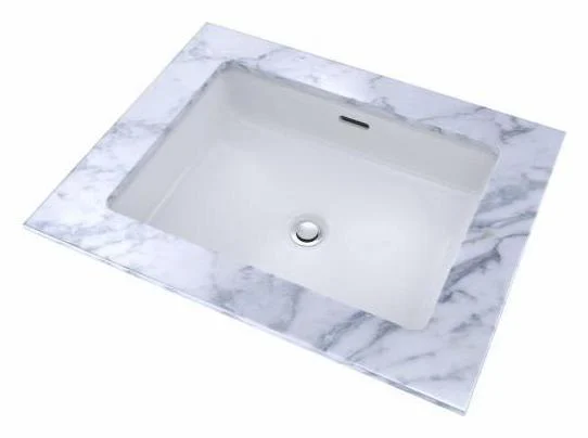 Atherton 17" x 13" Undermount Bathroom Sink - Cotton White LT221#01 Toto