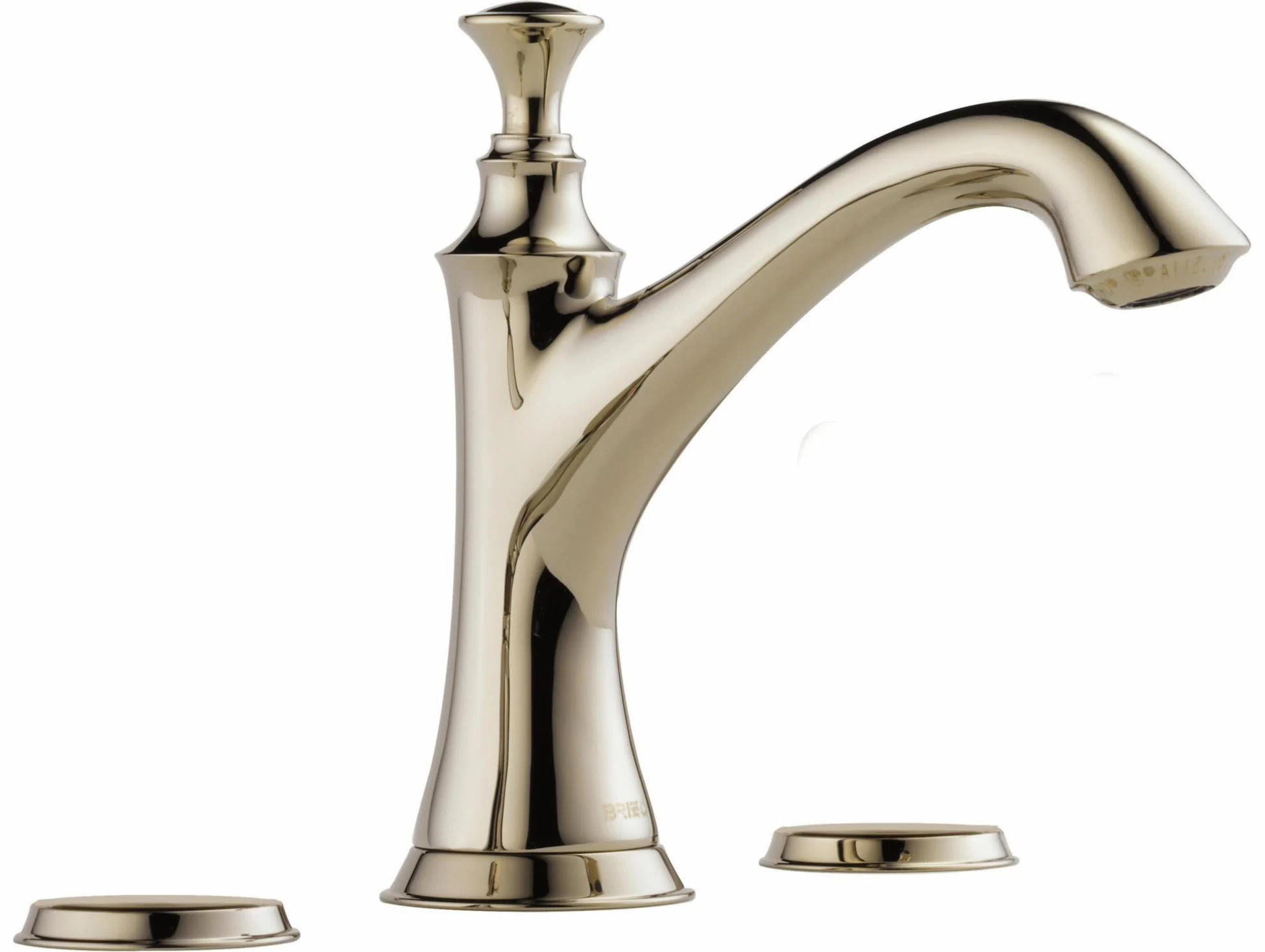 Baliza Widespread Bathroom Faucet (Less Handles) 1.5 GPM - Polished Nickel 65305LF-PNLHP Brizo