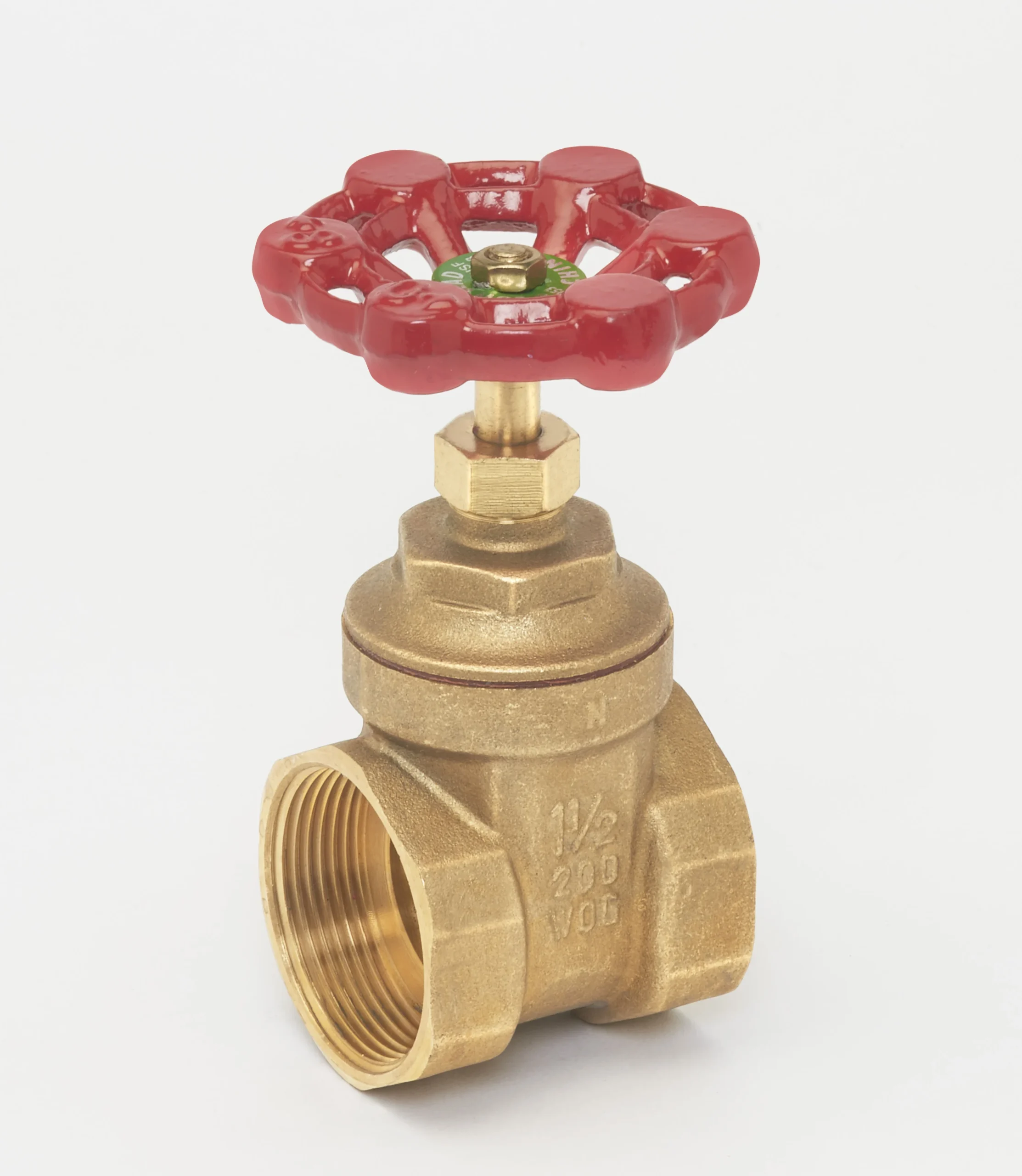 Brass 1-1/2-in FIP x 1-1/2-in FIP Compact Pattern Gate Valve - Lead-Free