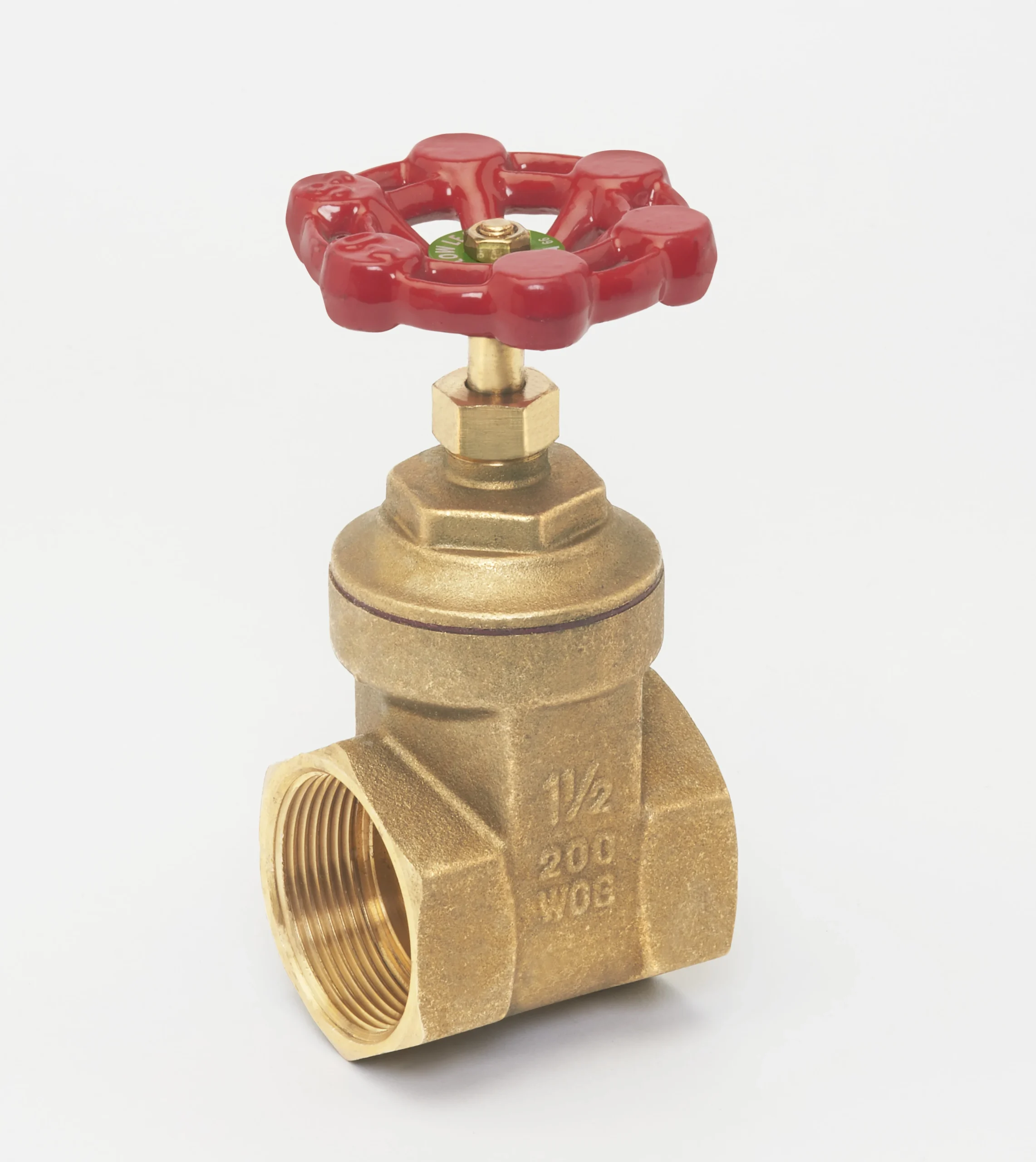 Brass 1-1/4-in FIP x 1-1/4-in FIP Heavy Duty Gate Valve - Lead-Free