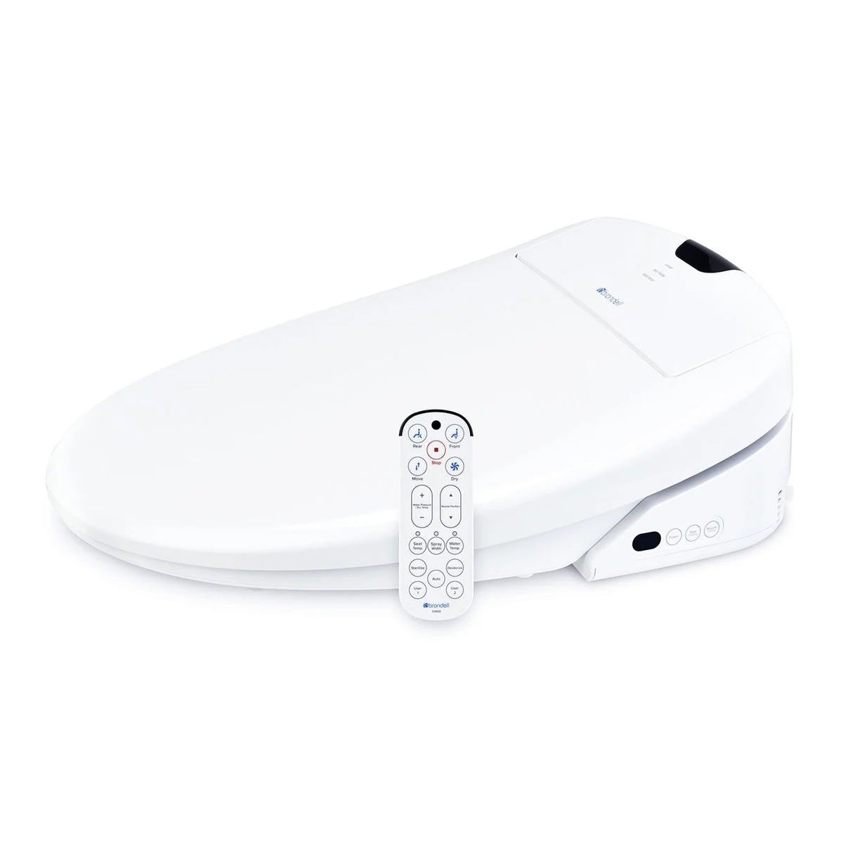 Brondell S1400-EW Swash 1400 Luxury Bidet Toilet Seat - Elongated, White