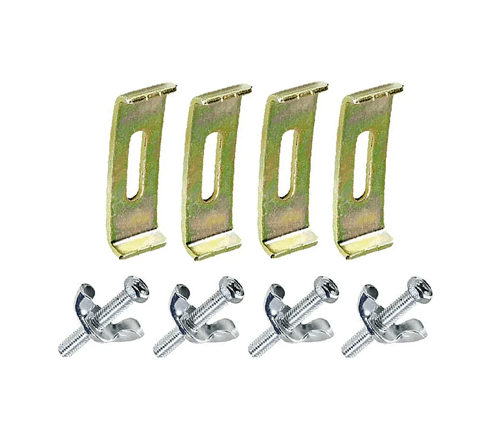 Butterfly Undermount Sink Installation Clips - 100-Set Bulk Pack, AL6-08100