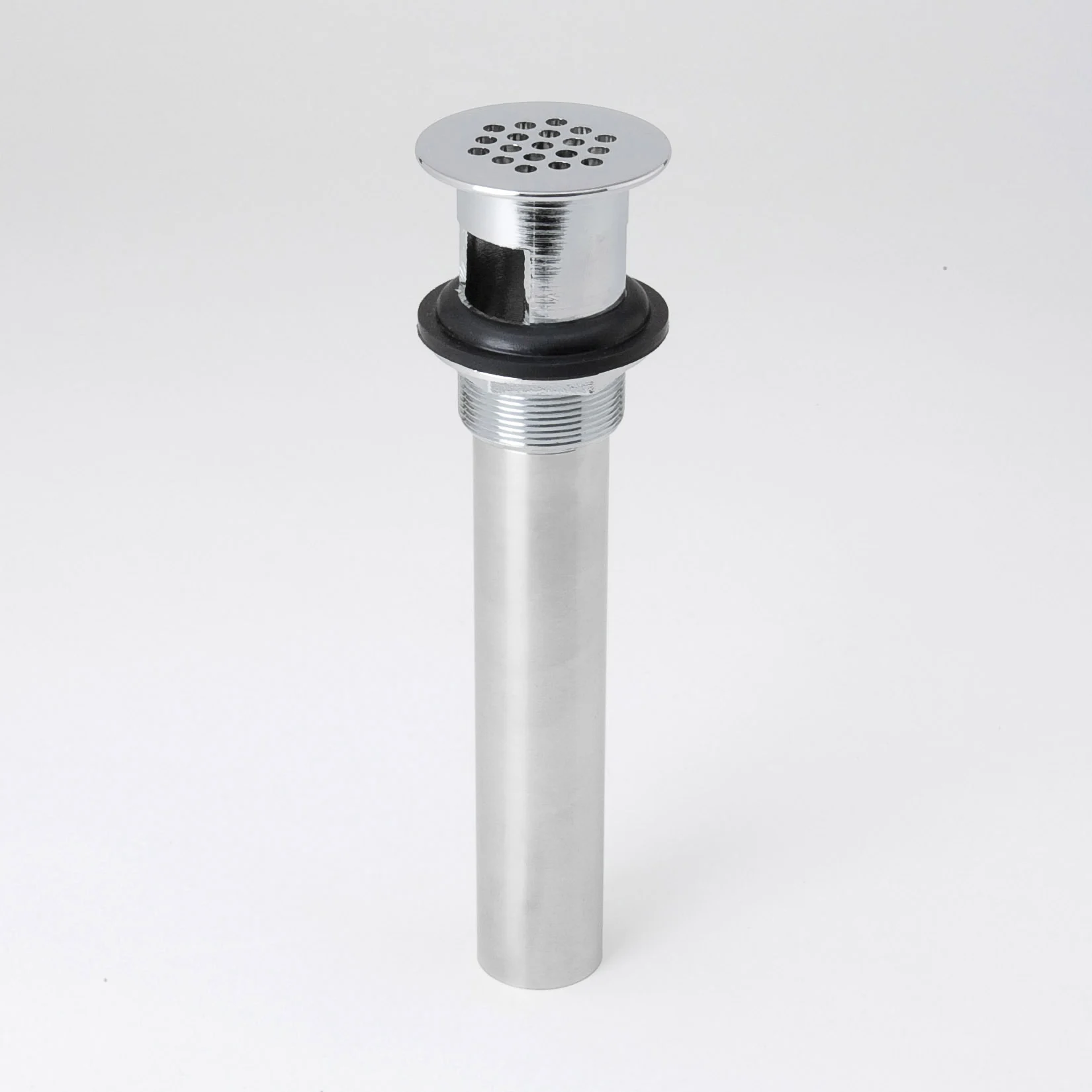 Chrome Plated Brass Fixed Grid Sink Drain