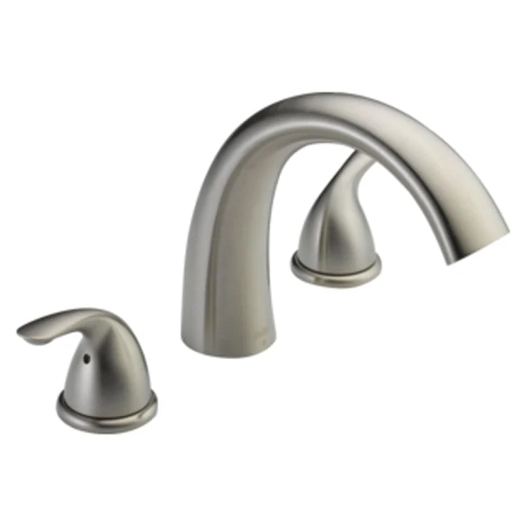 Classic Two Handle 3-Hole Roman Tub Faucet