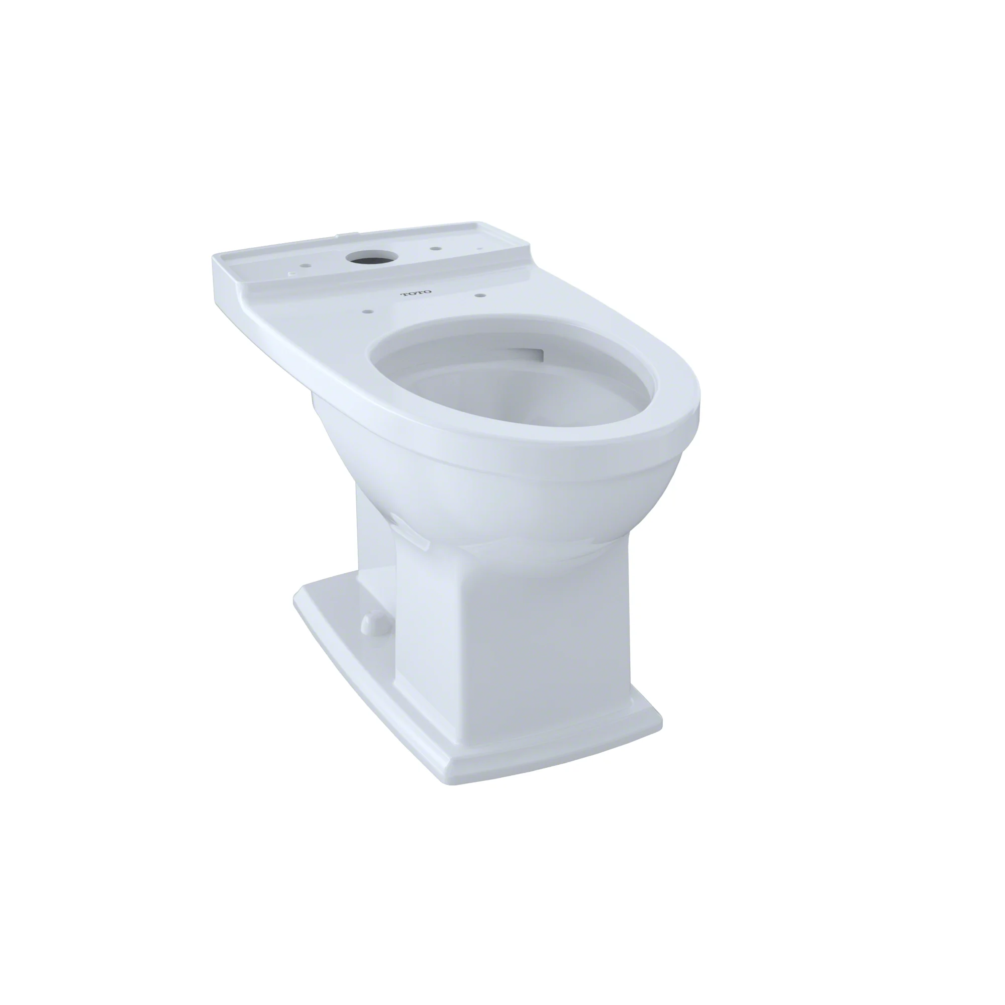 Connelly Comfort Height Elongated Toilet Bowl Less Seat - Cotton White CT494CEFG#01 Toto