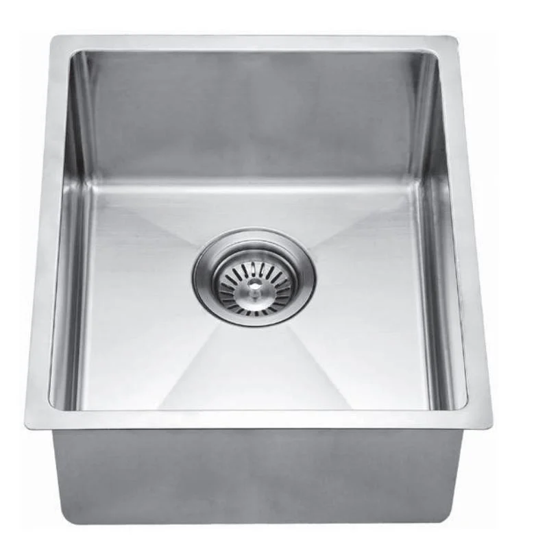 Dawn BS131507 15" Single Bowl Undermount 18 Gauge Stainless Steel Bar Sink