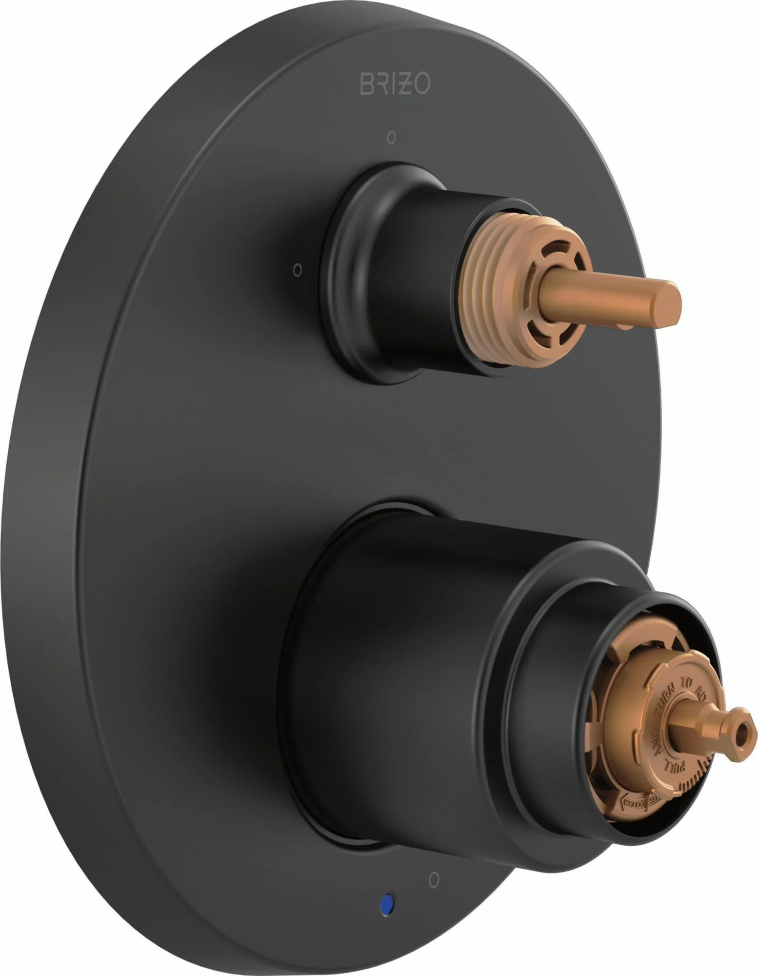 Jason Wu Pressure Balance Valve with Integrated 3-Function Diverter Trim - Less Handles - Matte Black T75P575-BLLHP Brizo