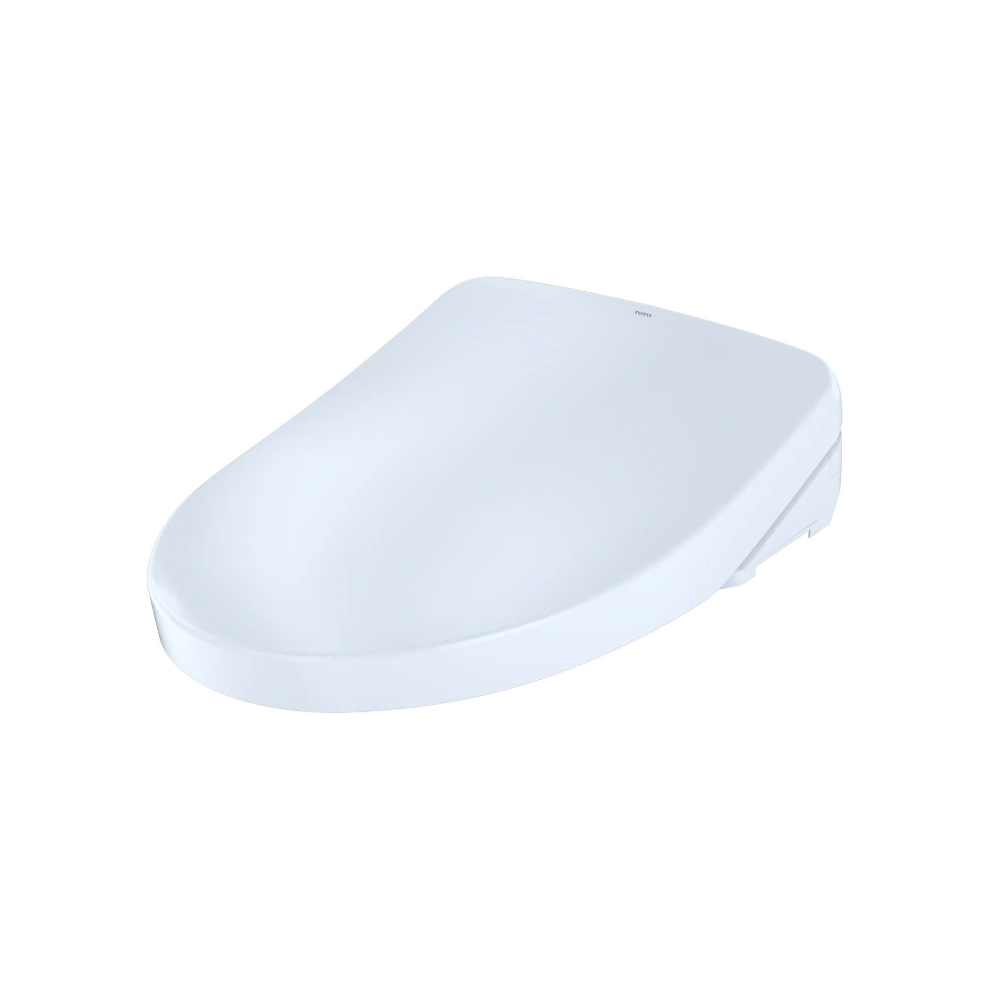 S500e WASHLET+ and Auto Flush Ready Electronic Bidet Toilet Seat with EWATER+ Bowl and Wand Cleaning and Contemporary Lid, Elongated - Cotton White SW3046AT40#01 Toto