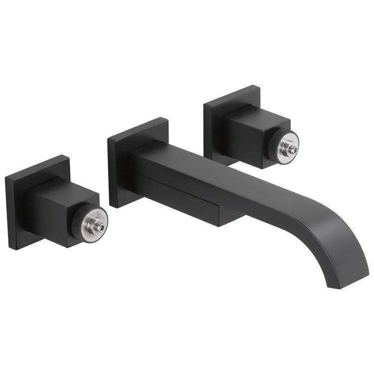 Siderna Two Handle Wall-Mount Vessel Sink Bathroom Faucet without Handles