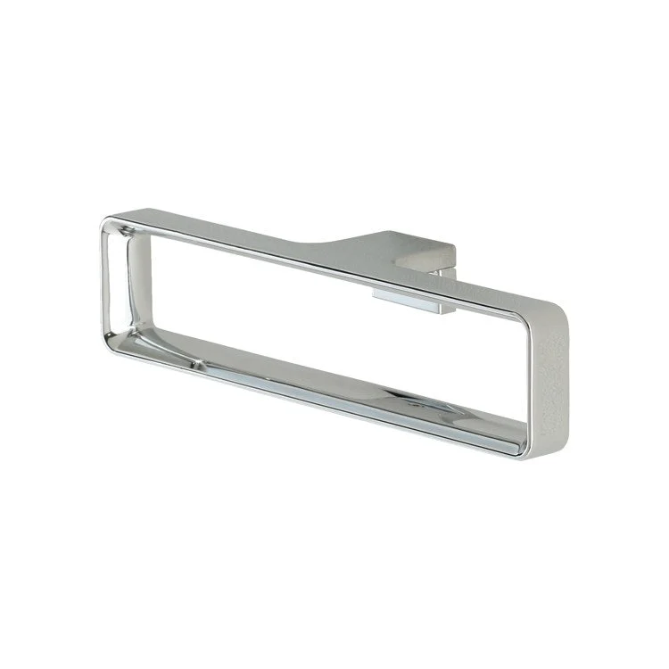 Towel Ring G 8-5/16 Inch Round Brushed Nickel Metal 2-1/16 Inch