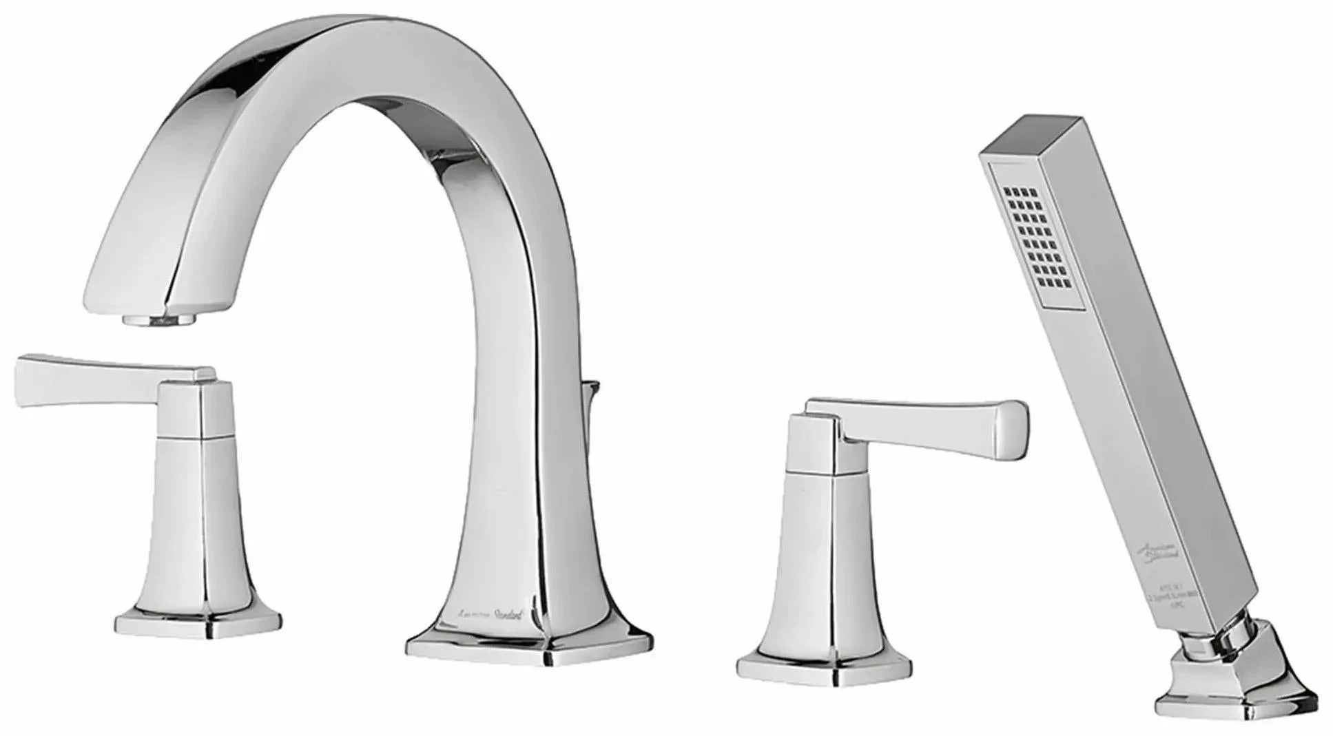 Townsend Deck mount Roman Tub Faucet Trim with Shower - Chrome T353901.002 American Standard