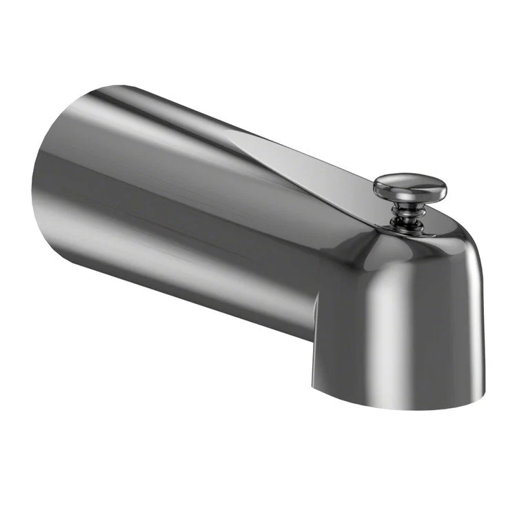 Tub Spout Lift Type Polished Chrome 7 Inch Zinc Alloy