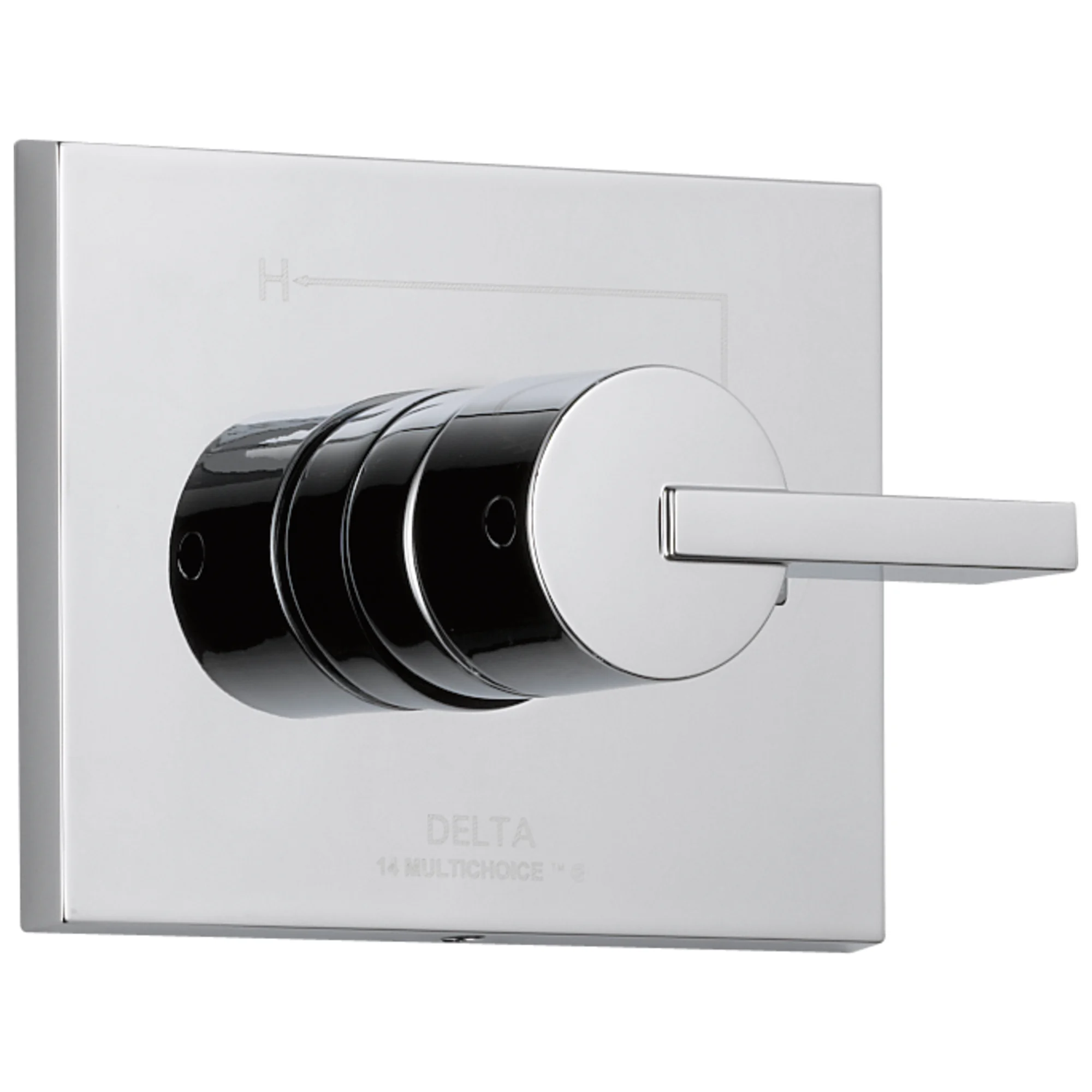 Vero Monitor 14 Series Valve Trim - Chrome T14053 Delta