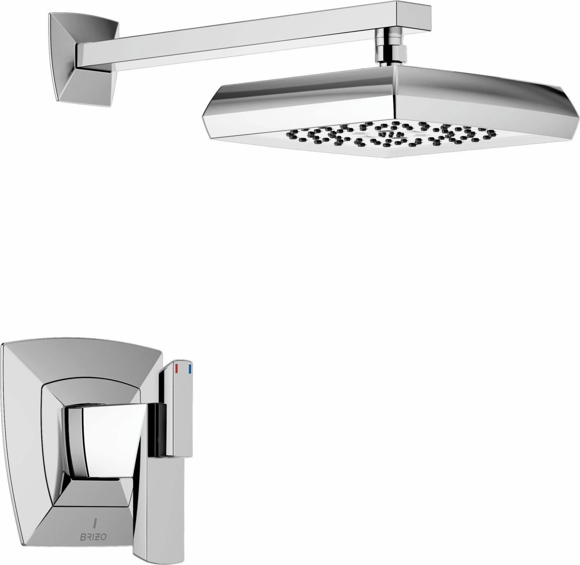 Vettis TempAssure Thermostatic Shower Trim - Chrome T60288-PC Brizo