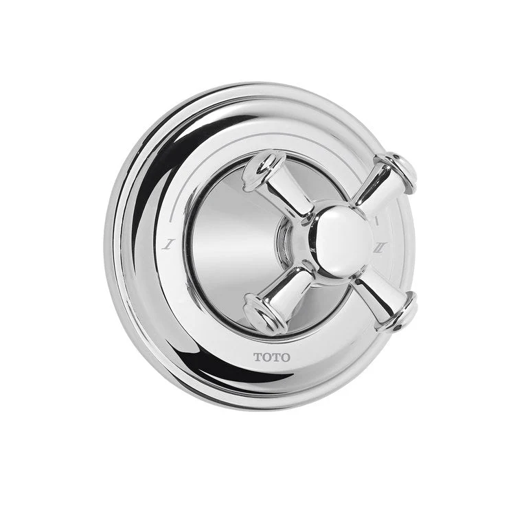 Vivian Three-Function Diverter Trim with Off and Cross Handle