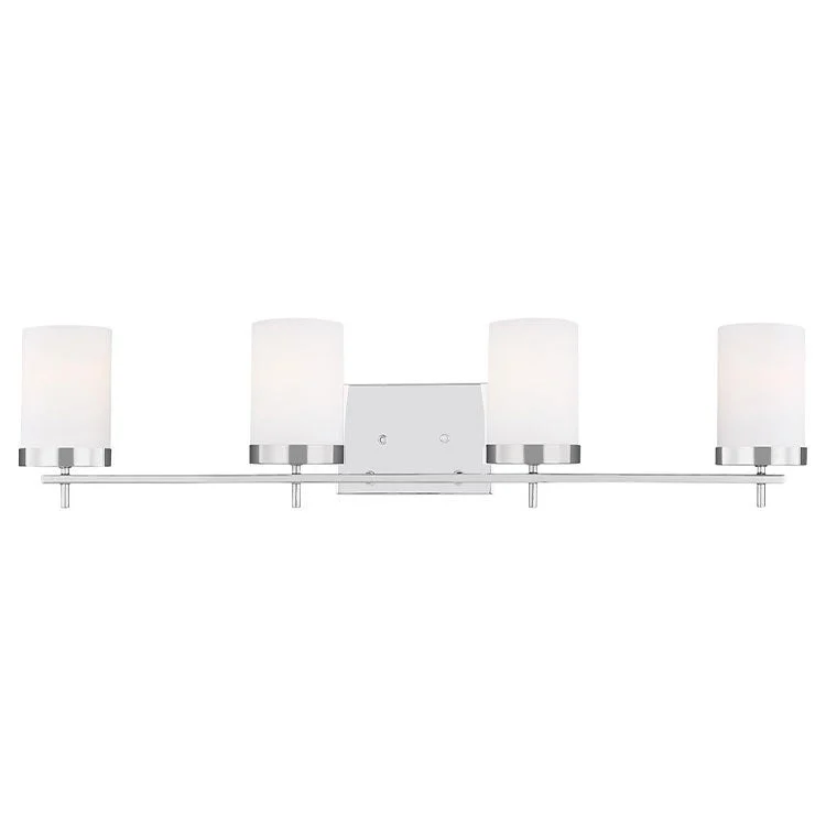 Zire Four-Light Bathroom Vanity Fixture